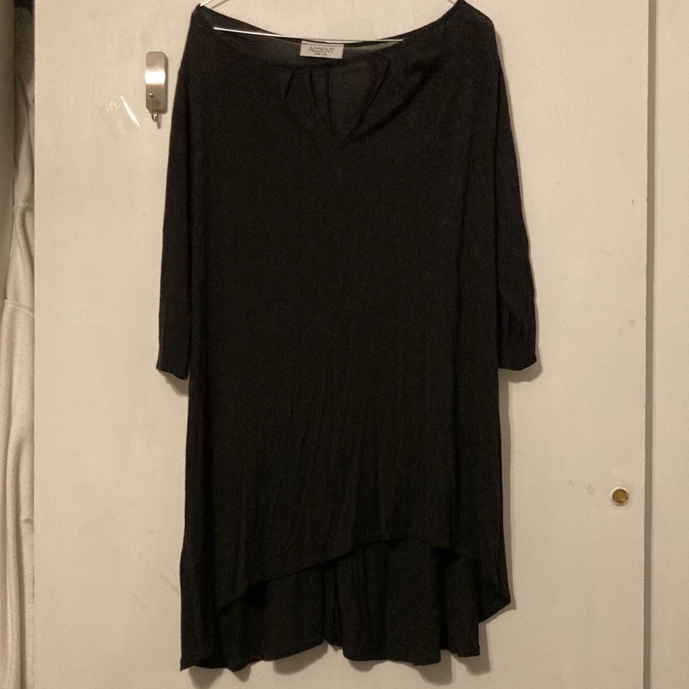 Accent tunic top